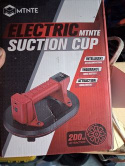 battery powered vacuum suction cup