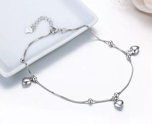925 Sterling SIlver Jewelry Anklet