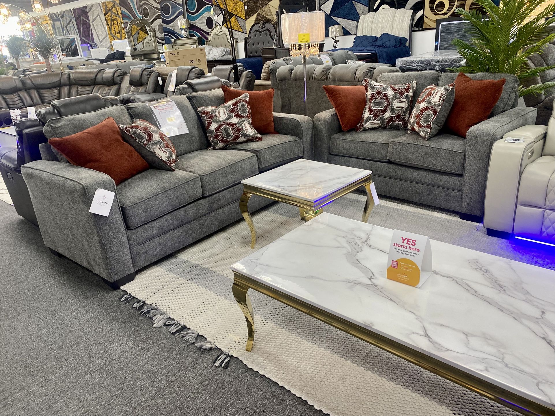 Sofa And Love Seat $799