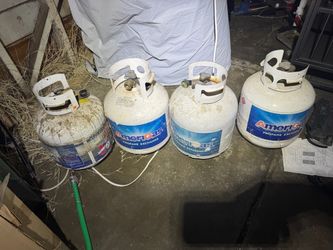 Porpane tanks 15lbs