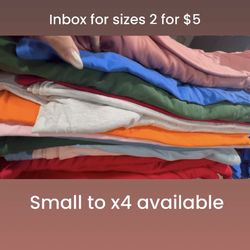 Brand New T-Shirts 2  For 5