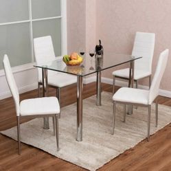 New White Dining Room Set 