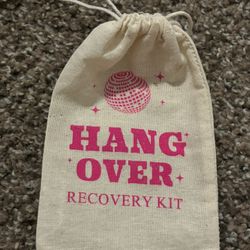 Set of 4 Hangover Recovery Kit Bags