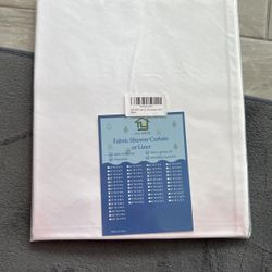 fabric shower curtain or curtain