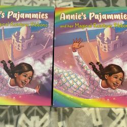 Annie's Pajammies and her Magical Rainbow Ribbons. 