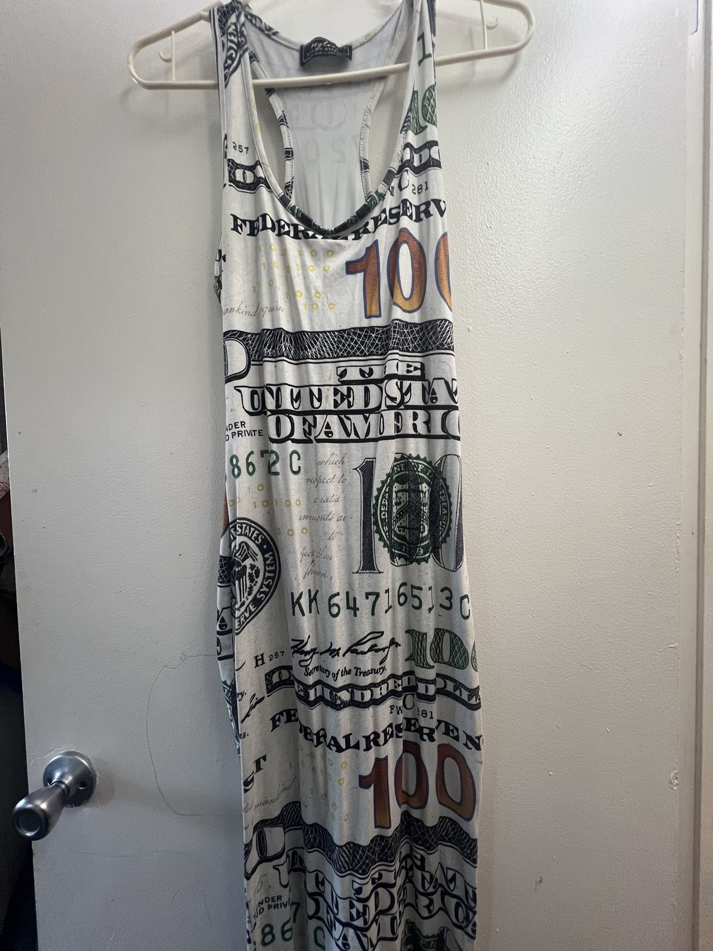 100 Dollar Bill Dress 💰🤑
