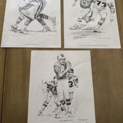 Shell Oil 1981 Miami Dolphins Posters