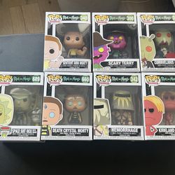 Rick and Morty Funko Pop Bundle $50 or $13 Each