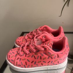 Adidas The Simpsons x Stan Smith 'Donut Sprinkles' Toddler Shoes 