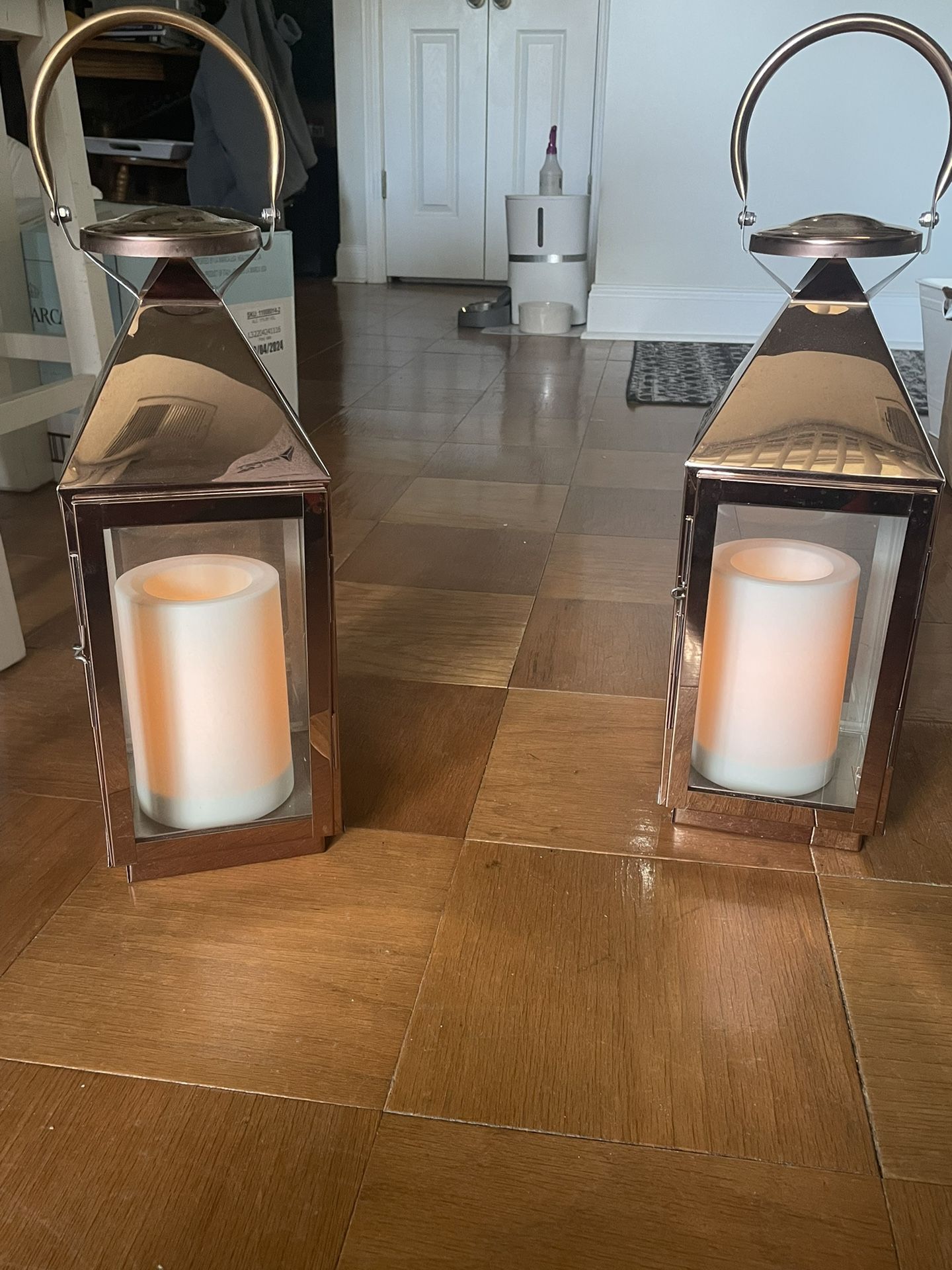 Rose Gold Lanterns