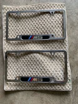 Chrome M5 plate cover