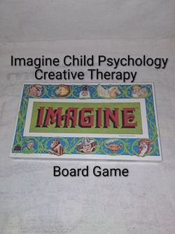 Imagine Child Psychology/Creative Therapy Board Game In Excellent Condition (Is Complete Nothing Missing)