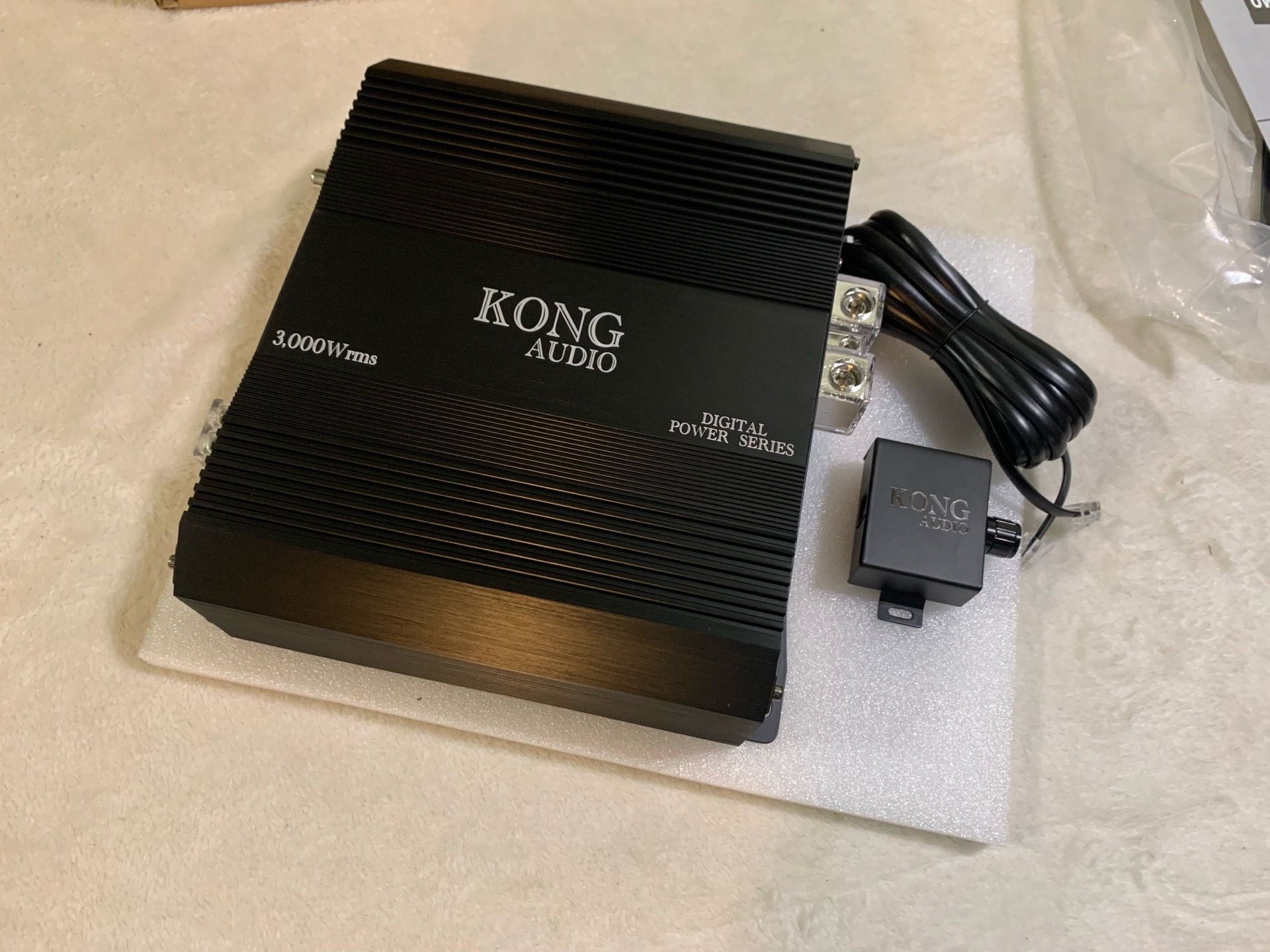 Kong Audio 3000w Monoblock Full Range Car Amplifier $220 Each