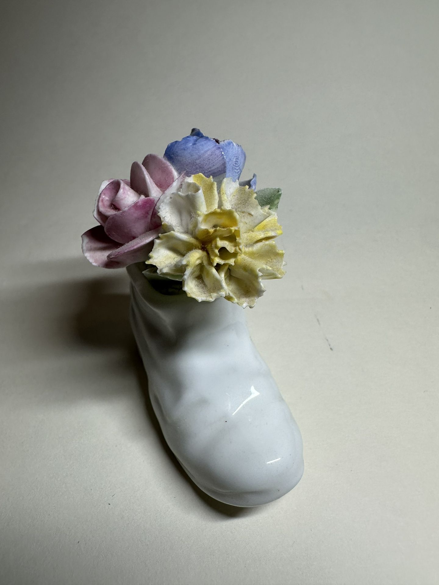 Royal Adderley Bone China Shoe Made In England
