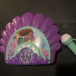 Little Mermaid Karaoke Machine And Mic