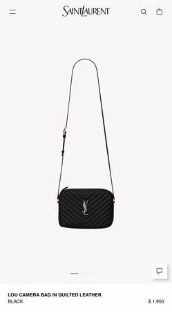 YSL crossbody bag