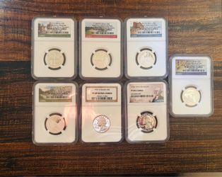 U.S. Silver Quarter Proof Coins