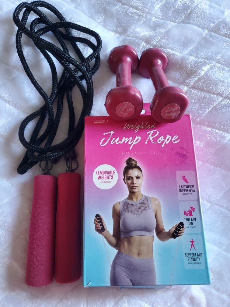 Jumping Ropes And Weights