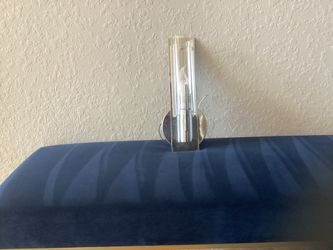 Chrome Sconze Light Fixture 