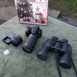 128GB Nikon Camera Bluetooth wifi Works on phones as well... Is 2020 Model D3500 Great Features. Bought it 2025 still brand new $600! Or Cash & trade 