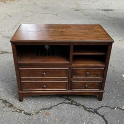 Beautiful credenza slide out shelf entertainment stand