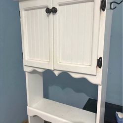 Cabinet Over Toilet storage $24