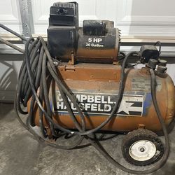 Campbell Hausfeld Portable Electric Air Compressor 20 Gallon 5 HP