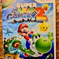 Wii Super Mario Galaxy 2. Complete With Manual.  Check Out My Other Listings For More Wii Games  