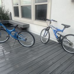 Two Bikes /Bicycles Each $55