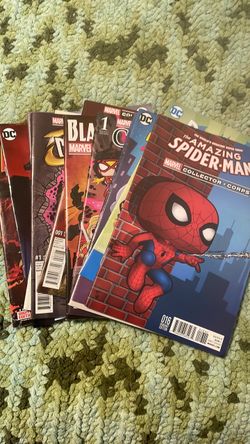 Marvel and DC Funko Comic Books