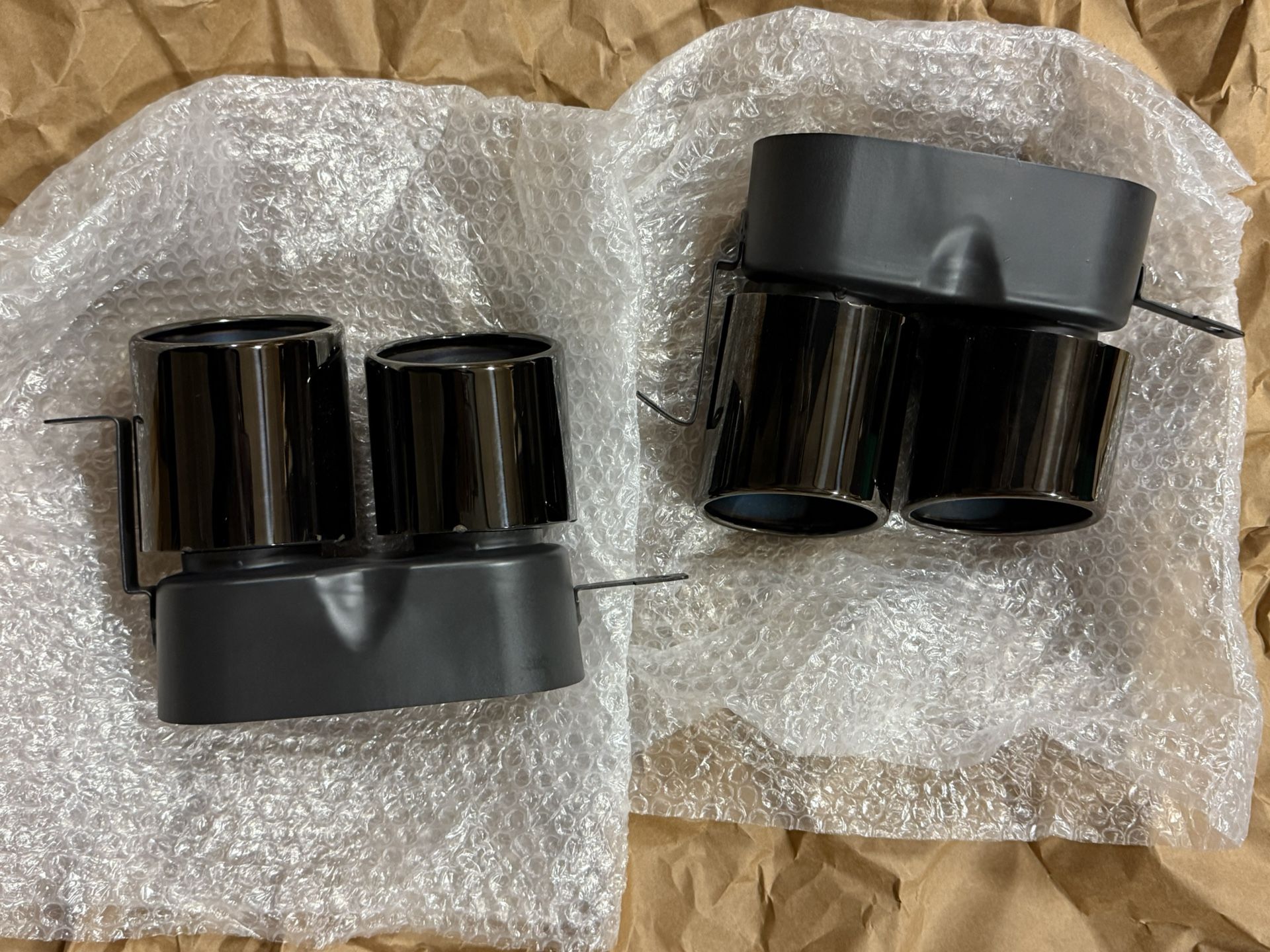 π₯ Brand New Dual Exhaust Tips β Universal Fit π₯