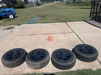 Jeep Wrangler factory stock wheels