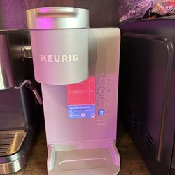 Keurig Iced and Hot Single-Serve K-Cup Pod Coffee Maker, Grey (tumbler & tray NOT included)