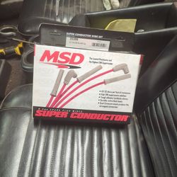 Msd 8.5mm Spark Plug Wires  New Open Box.