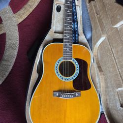 Turquoise American Legacy Estaban Acoustic Gutair