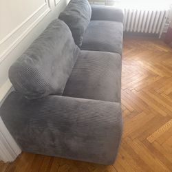 Wayfair Gray  Couch 