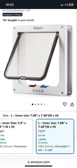 New cat door