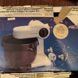 Bosch Mixer and Several Attachments