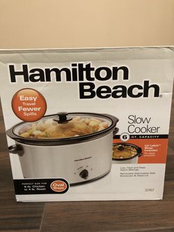 Hamilton Beach slow cooker (serious buyers only!)