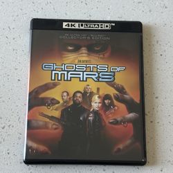 Ghosts Of Mars 4K
