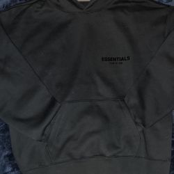 Essential Hoodie Color Black Sizes XS,S,M,&L