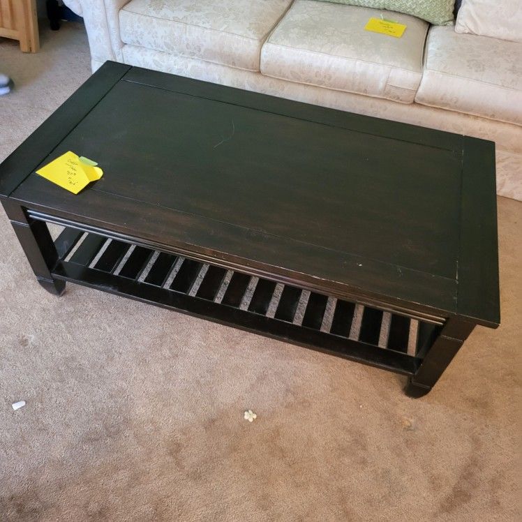 Black Coffee Table