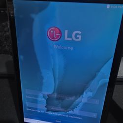 LG Tablet, 8.5" x 5"