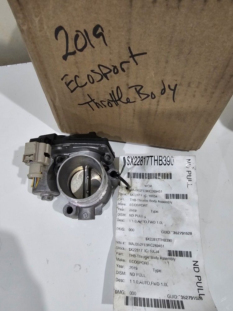Ford EcoSport Throttle Body 2018-2020