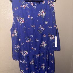 Two Women’s Rompers Size 2x