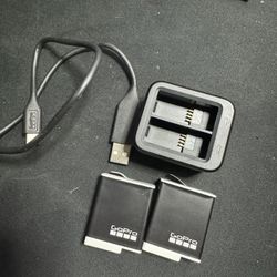 GoPro Dual Battery Charger + 2 Enduro Batteries