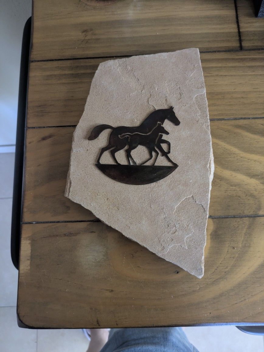 Southwestern Wall Decor on Flagstone