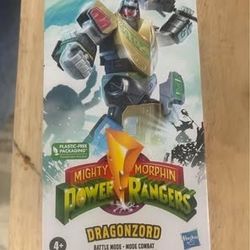 mighty morphin power rangers dragonzord action figure