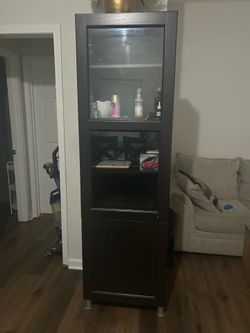 Cabinet with Matching Nightstand