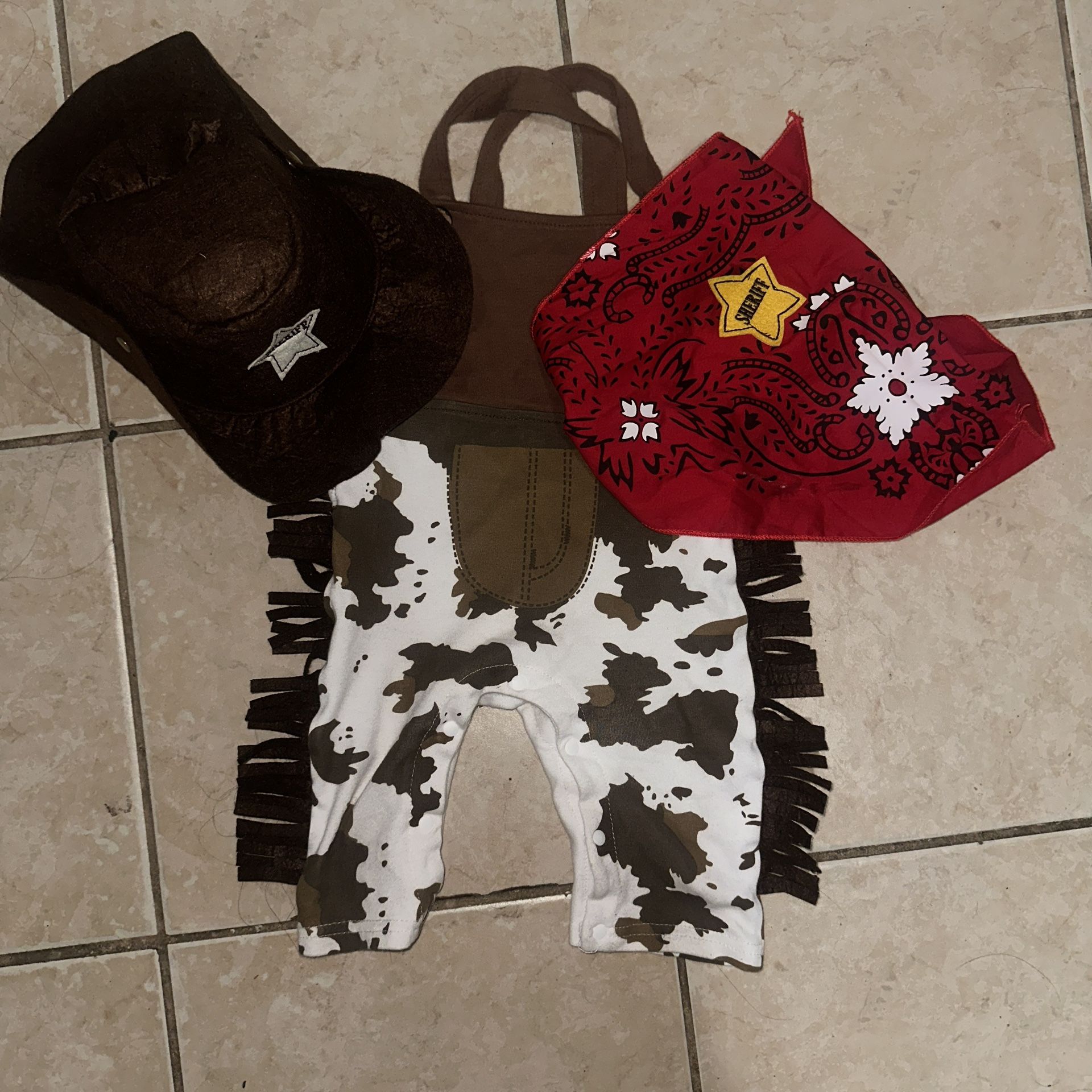 12 Month Baby Cowboy Costume